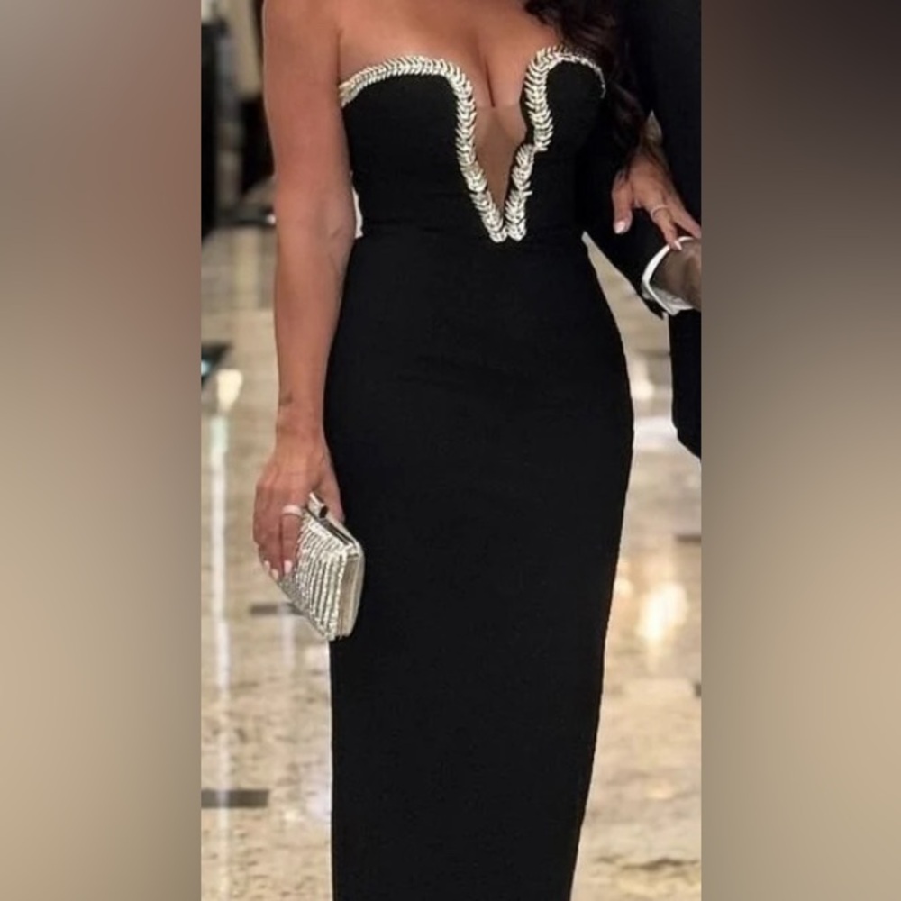 Venetian Plunge Dress *Never Worn*